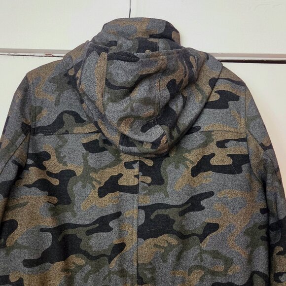 Veronica Beard Camouflage Wool Blend Utility Jacket  S8 - Picture 8 of 15